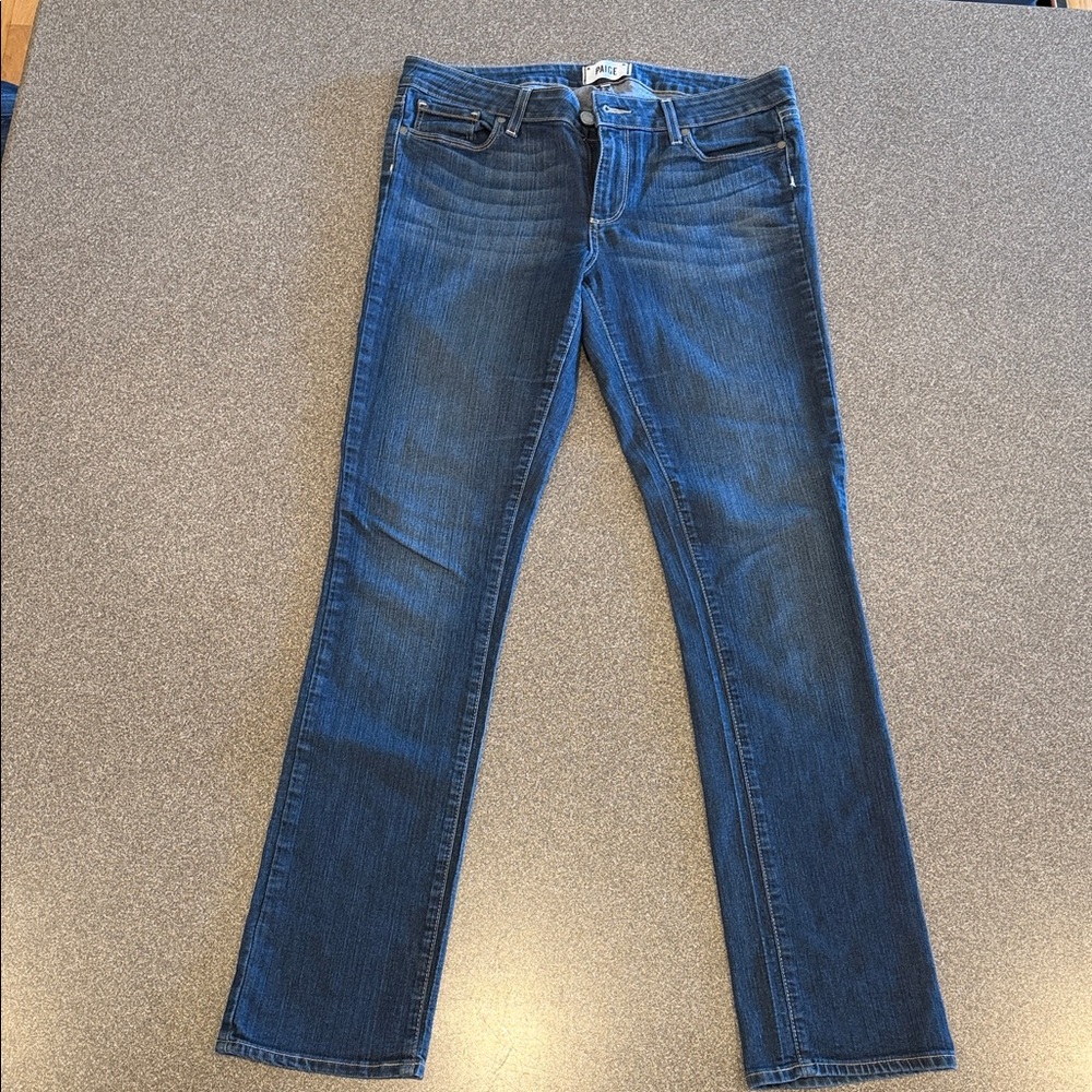 Women’s PAIGE Skyline Straight Blue Jeans Size 31